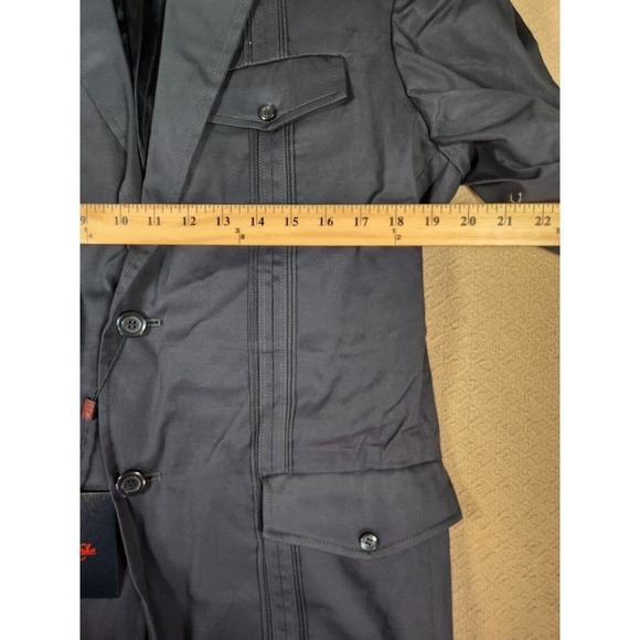 Marc Ecko Jacket Mens Medium M Blazer Sport Coat Button Pockets Cotton NWT - Picture 7 of 12